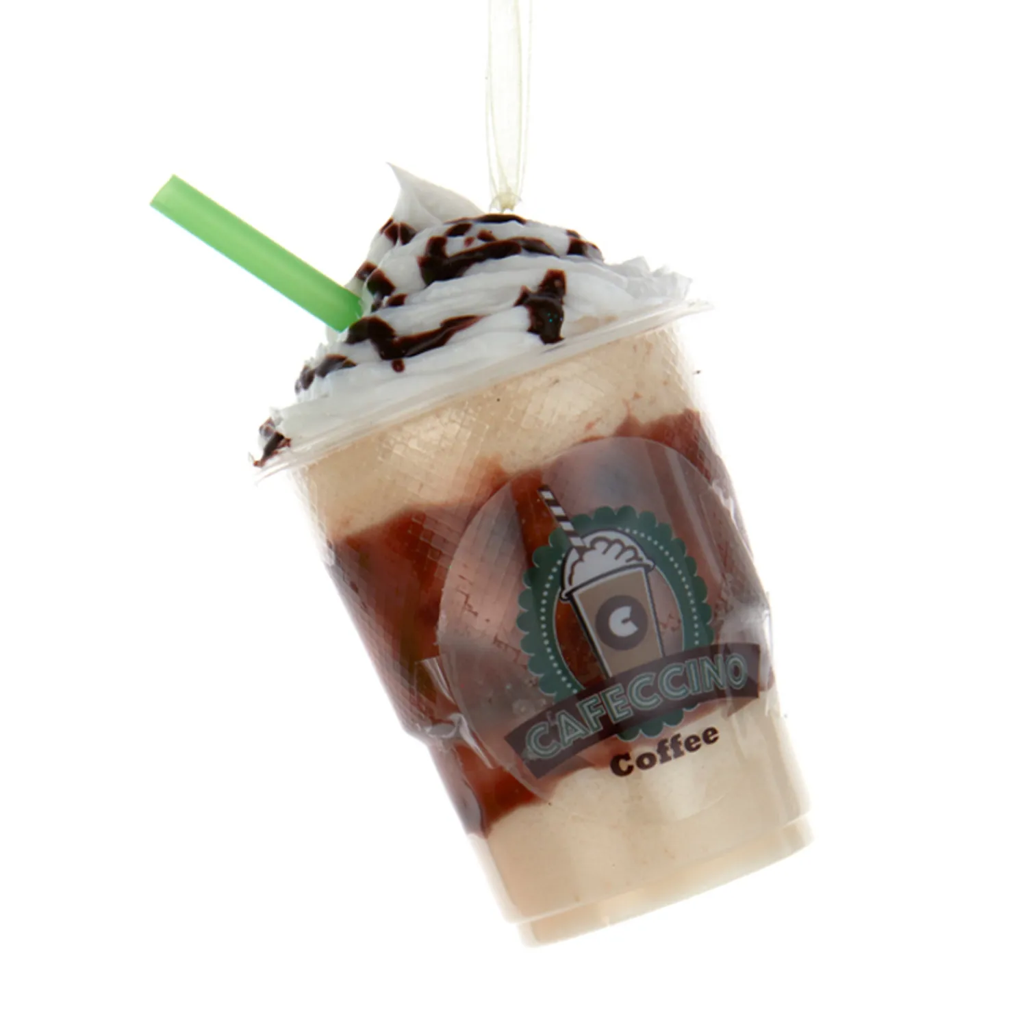 Best The Jolly Christmas Shop 4.5" Caffecino Frozen Coffee Christmas Ornament D4161