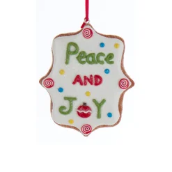 Outlet The Jolly Christmas Shop 3.5" Claydough Cookie Sign Christmas Ornament D4066