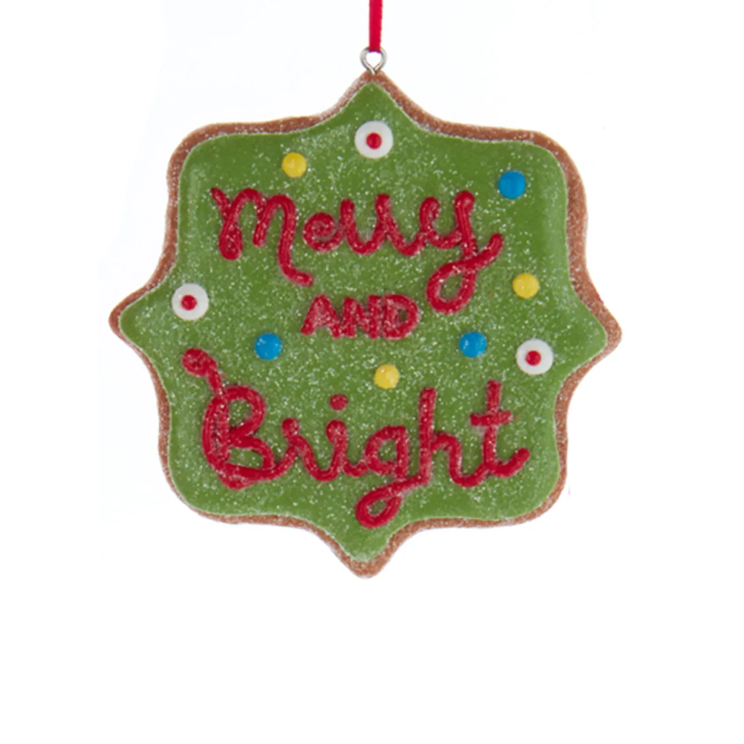 Outlet The Jolly Christmas Shop 3.5" Claydough Cookie Sign Christmas Ornament D4066