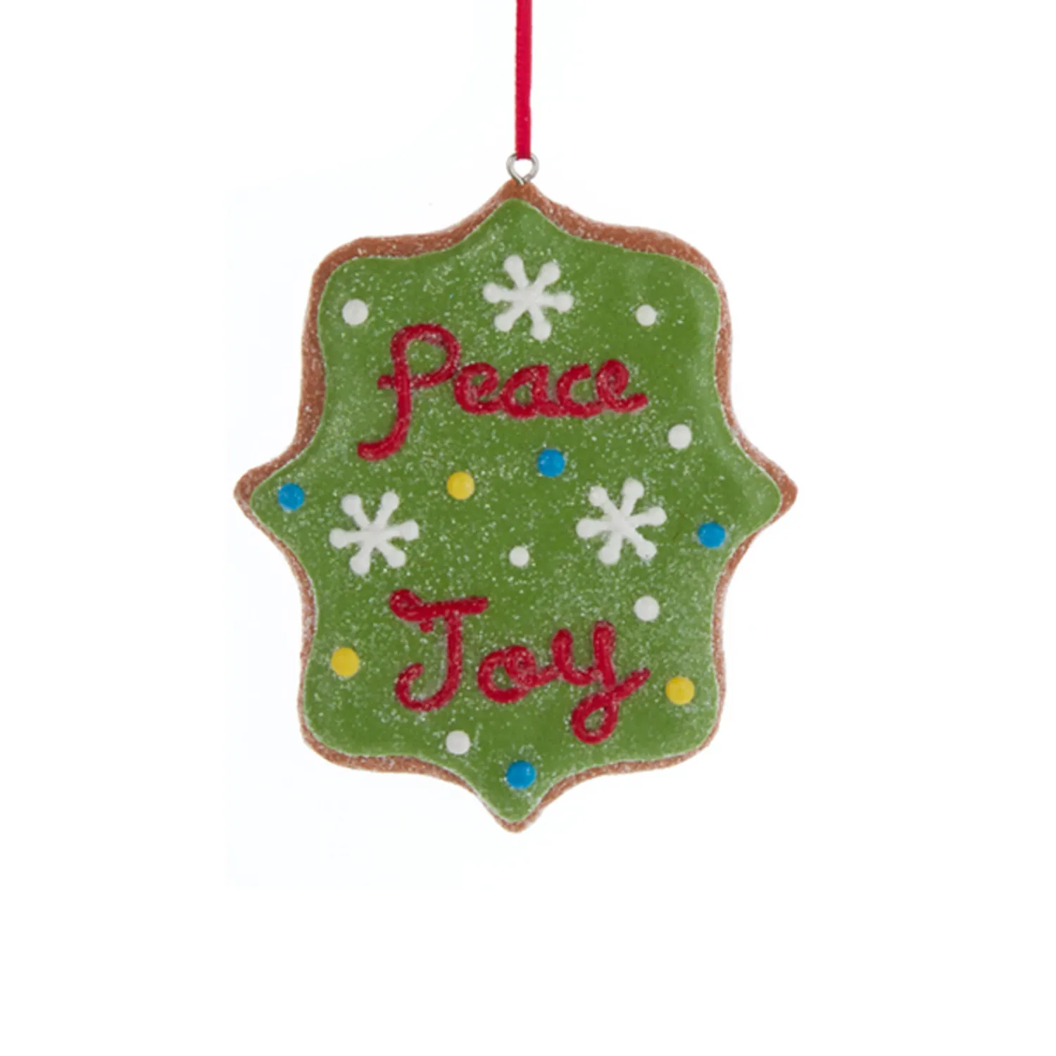 Outlet The Jolly Christmas Shop 3.5" Claydough Cookie Sign Christmas Ornament D4066
