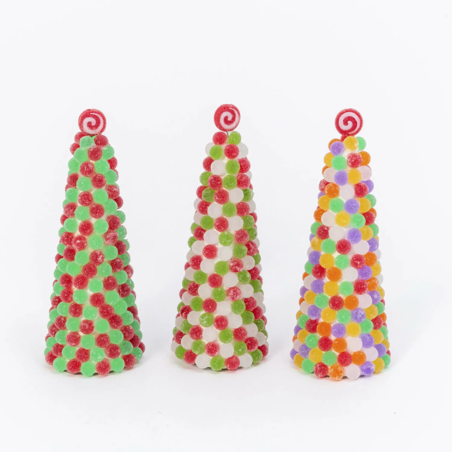 Online The Jolly Christmas Shop 10" Holiday Gumdrop Christmas Tree Figure 2548840