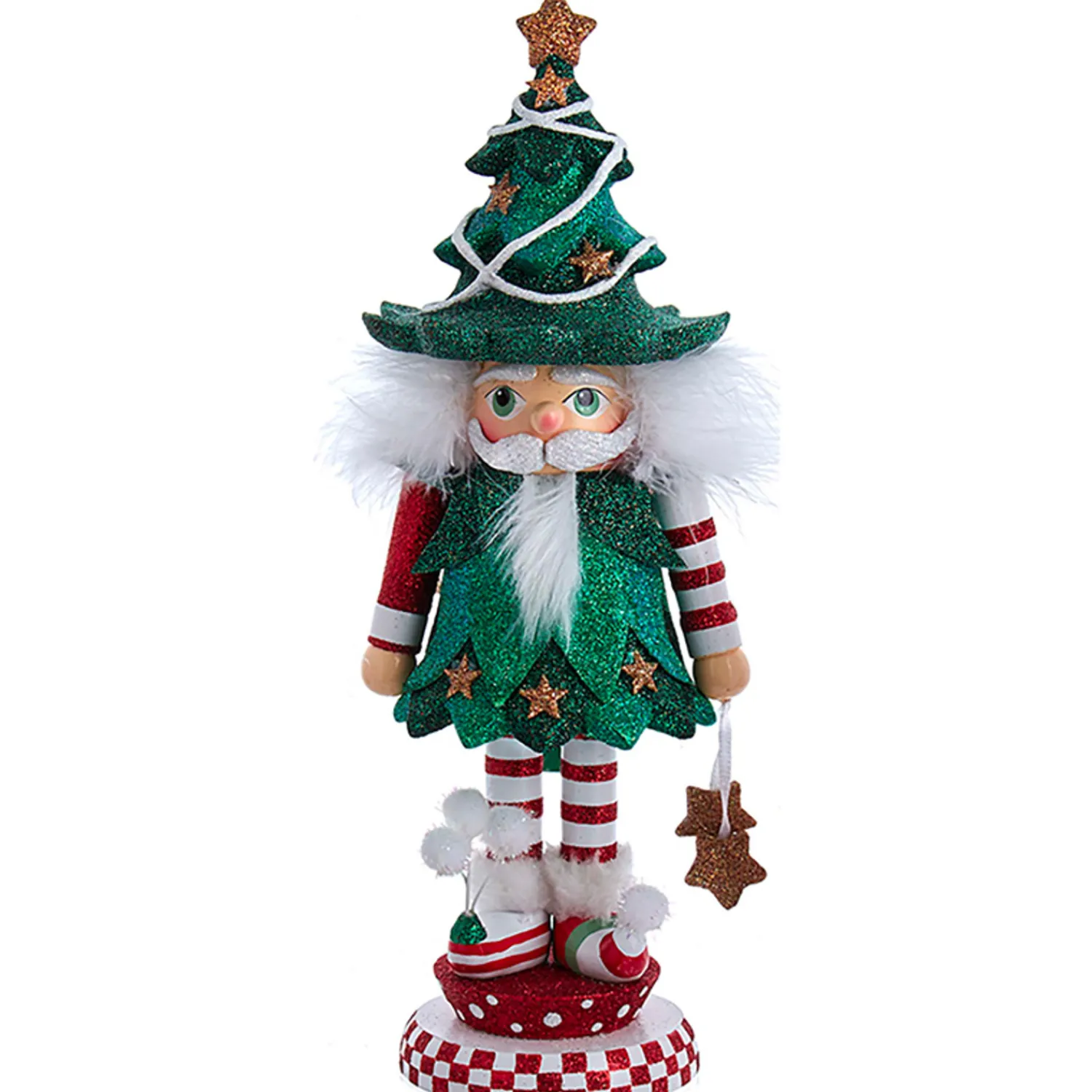 New The Jolly Christmas Shop 12" Hollywood Nutcracker Funky Christmas Figure HA0565