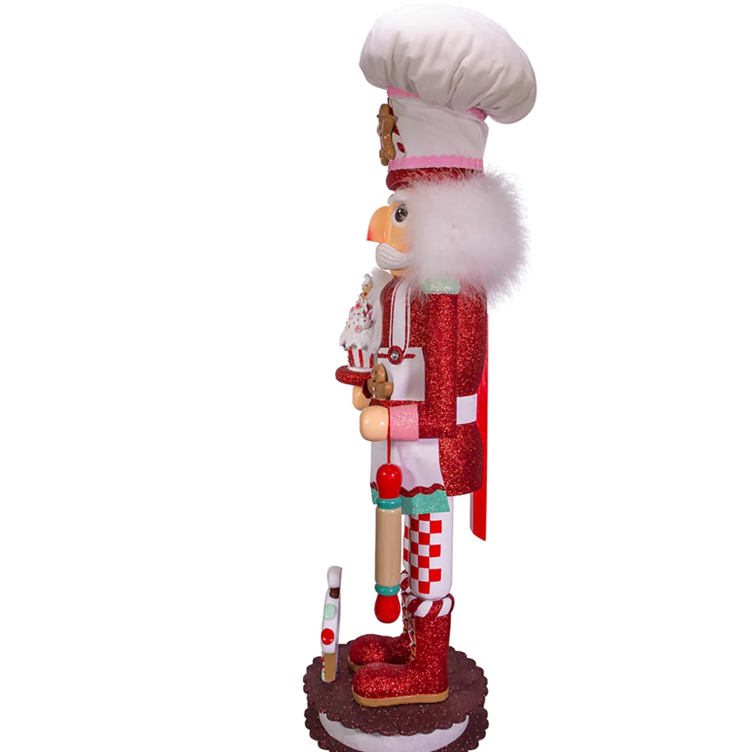 Sale The Jolly Christmas Shop 36" Large Hollywood Nutcrackers Gingerbread Chef Christmas Figure HA0548