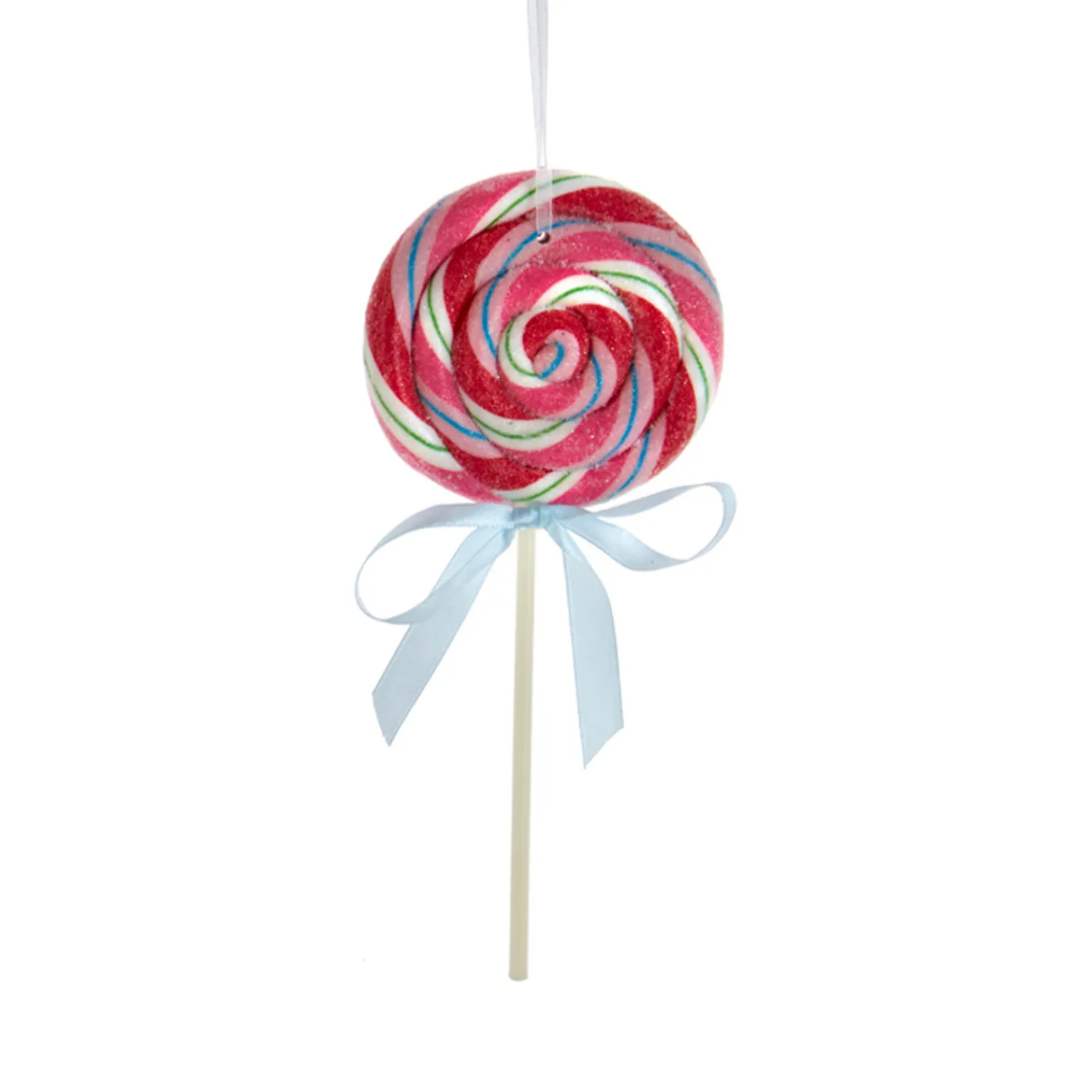 New The Jolly Christmas Shop 6.85" Lollipop Christmas Ornament D4137