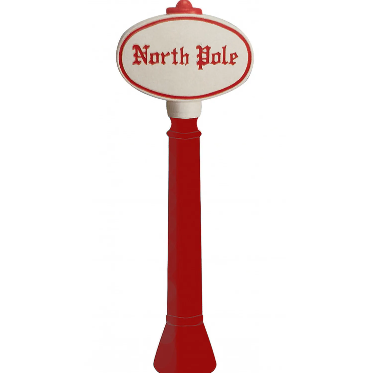 Clearance The Jolly Christmas Shop 45" North Pole Sign Blow Mold Outdoor Christmas Decor 76940