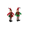 Clearance The Jolly Christmas Shop 11" Red And Green Elf Christmas Ornament 2617590