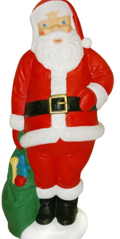 Best The Jolly Christmas Shop 60" Santa And Elf 10 Piece Lighted Christmas Blow Mold Set