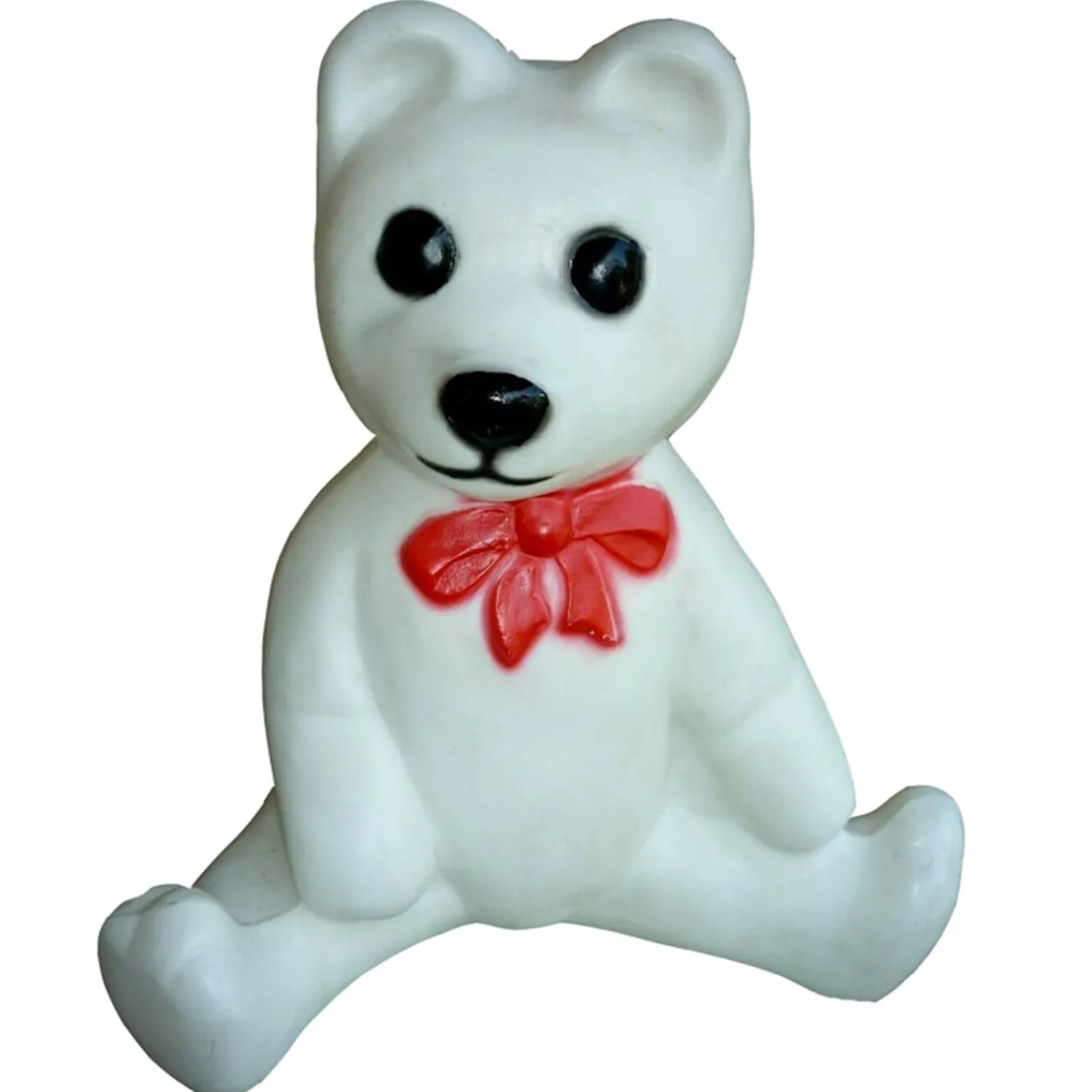 Hot The Jolly Christmas Shop 18" White Bear Blow Mold Christmas Lighted Outdoor Decoration 75125