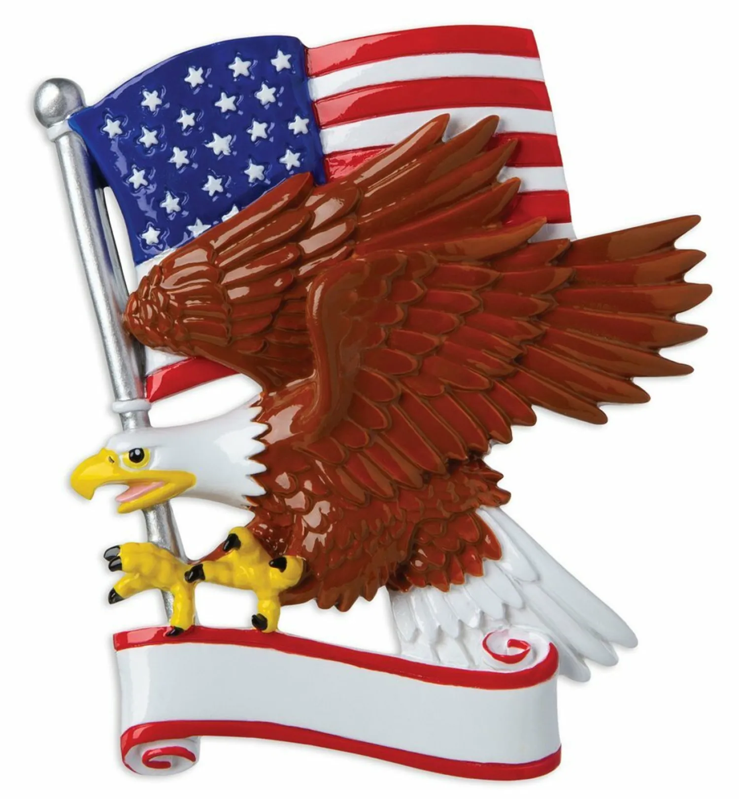 Sale The Jolly Christmas Shop American Eagle Personalized Christmas Ornament OR1954