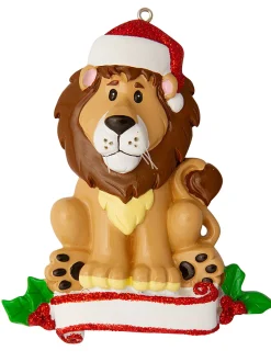 Sale The Jolly Christmas Shop Baby Lion Personalized Christmas Ornament OR1850L
