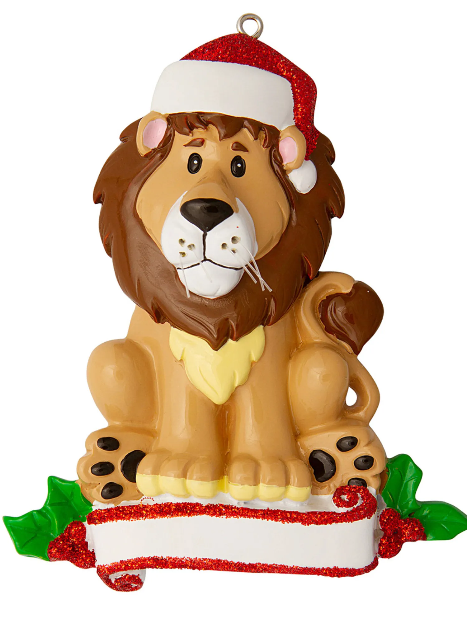 Sale The Jolly Christmas Shop Baby Lion Personalized Christmas Ornament OR1850L