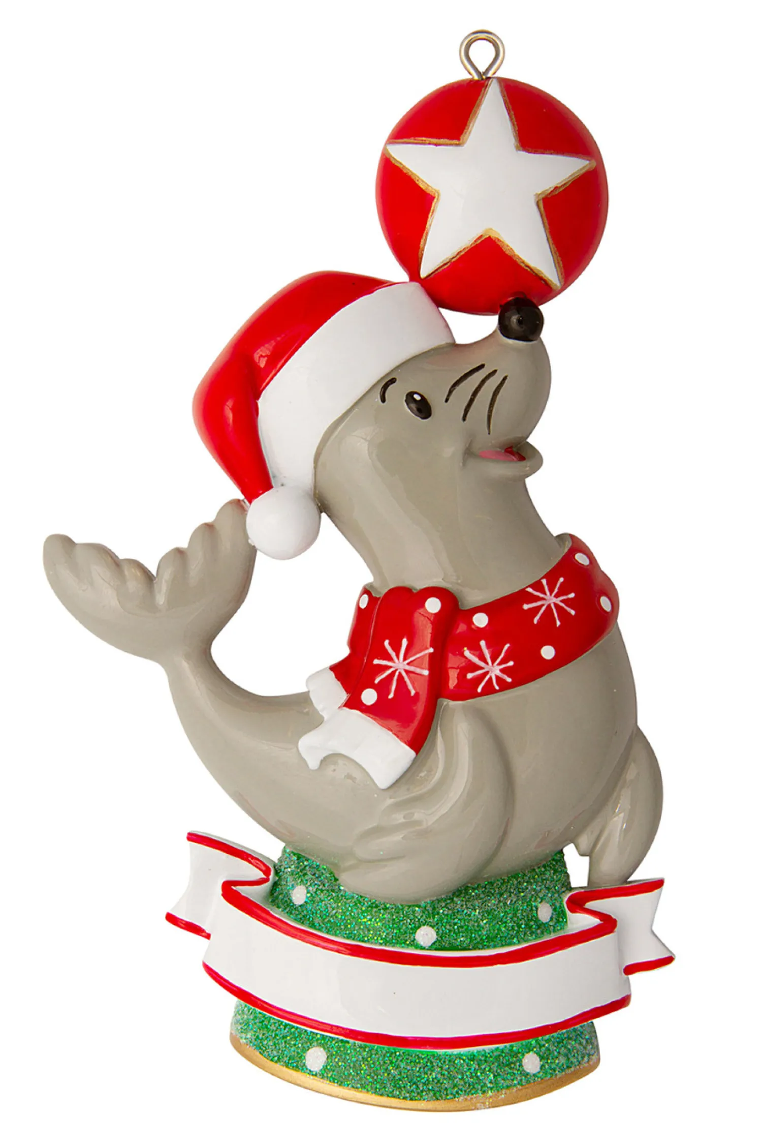 Outlet The Jolly Christmas Shop Baby Sea Lion Personalized Christmas Ornament OR1851S