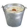 Hot The Jolly Christmas Shop Bedrock Tree Farm Natural Fir Needle Wood Wick Soy Candle In Galvanized Pail P12G