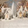 Online The Jolly Christmas Shop Bethany Lowe 9" Large Vintage Ivory Cottage Christmas House LG1775