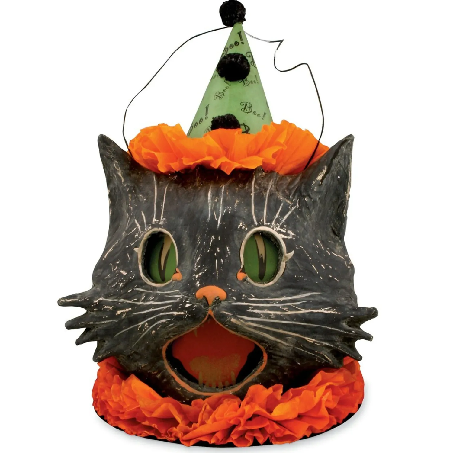 Online The Jolly Christmas Shop Bethany Lowe 10" Sassy Cat Candy Container Halloween Decoration TJ8284