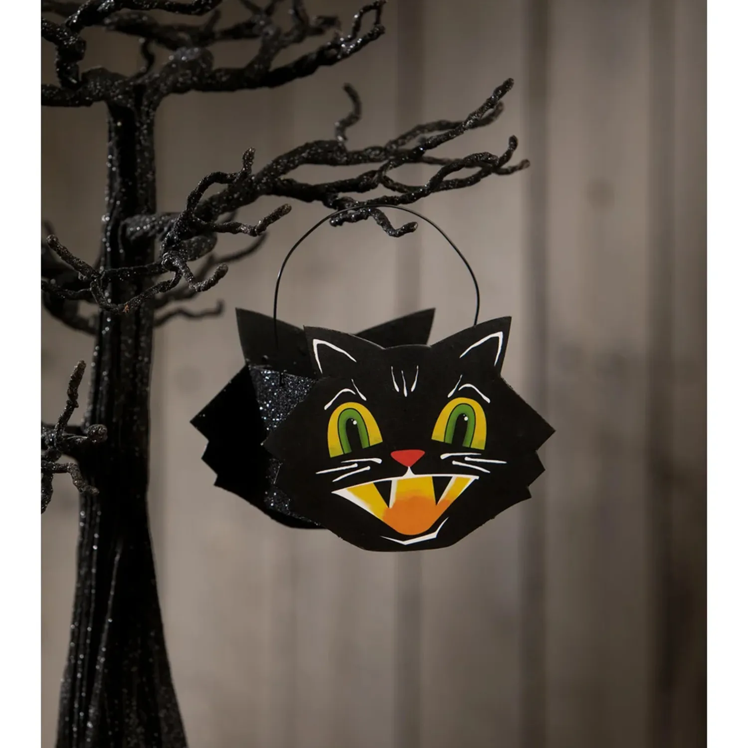 The Jolly Christmas Shop Bethany Lowe Halloween Pumpkin, Black Cat Or Skull Mini Candy Buckets