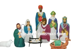Online The Jolly Christmas Shop Blow Mold Life Size Christmas Nativity 10pc Set