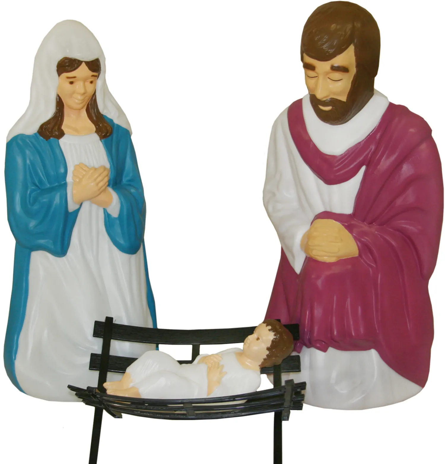 Online The Jolly Christmas Shop Blow Mold Life Size Christmas Nativity 10pc Set