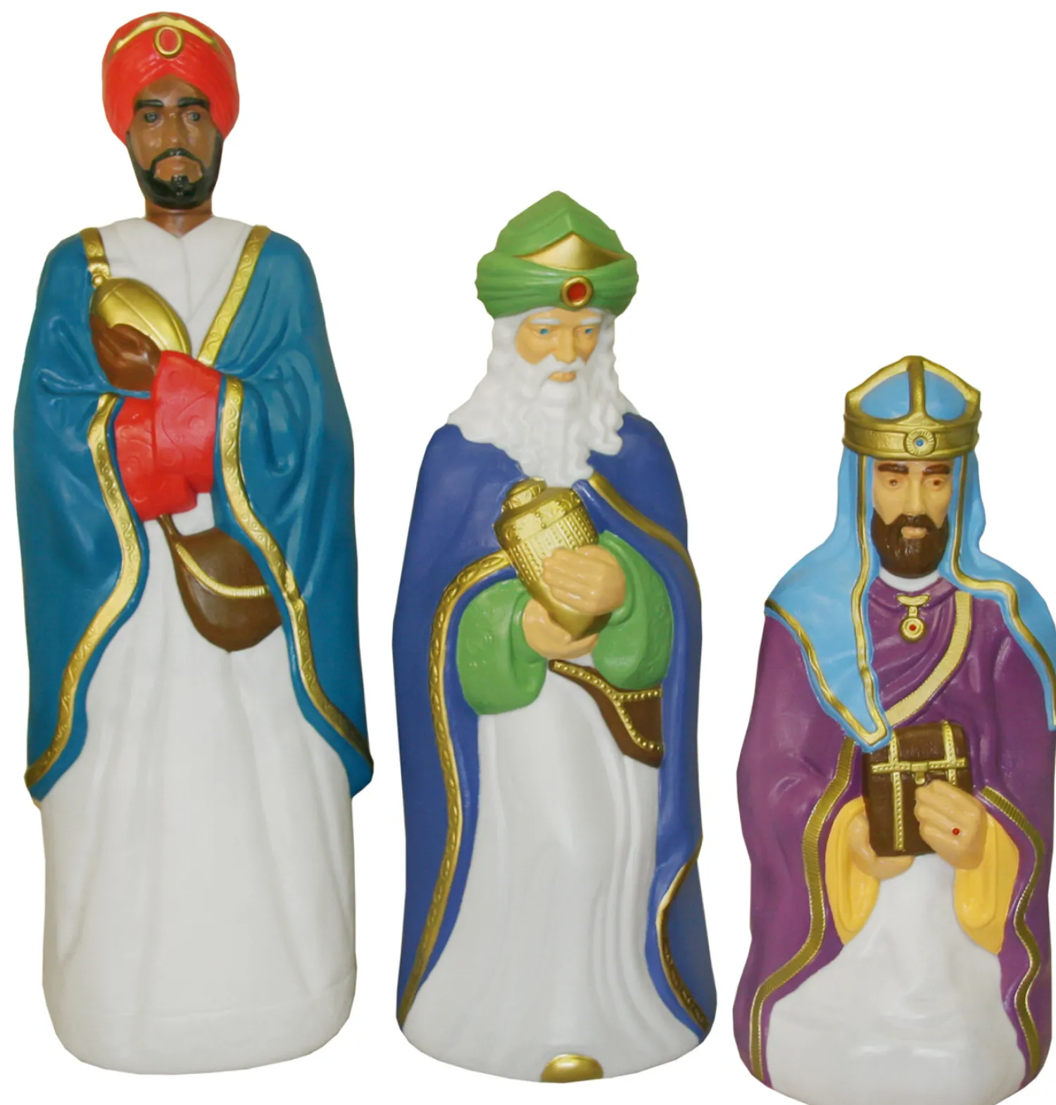 Online The Jolly Christmas Shop Blow Mold Life Size Christmas Nativity 10pc Set