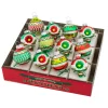 Discount The Jolly Christmas Shop Christopher Radko Shiny Brite Holiday Splendor 1.75" Decorated Rounds & Shapes Glass Christmas Ornaments 4027712