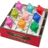 Hot The Jolly Christmas Shop Christopher Radko Shiny Brite Confetti 2.5" Glass Shapes Christmas Ornaments 4028013