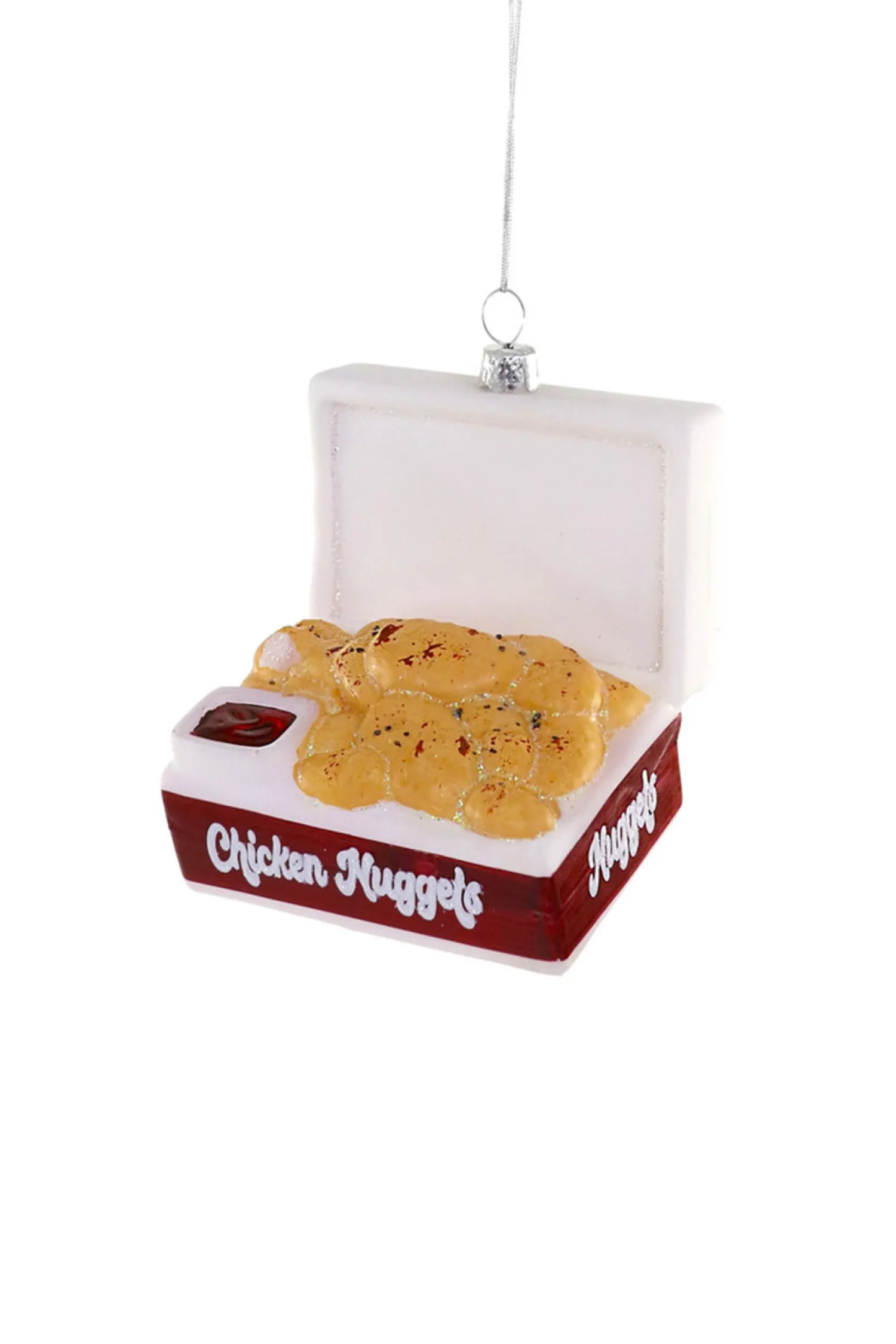 Discount The Jolly Christmas Shop Cody Foster 4" Chicken Nuggets Glass Christmas Ornament GO-8774