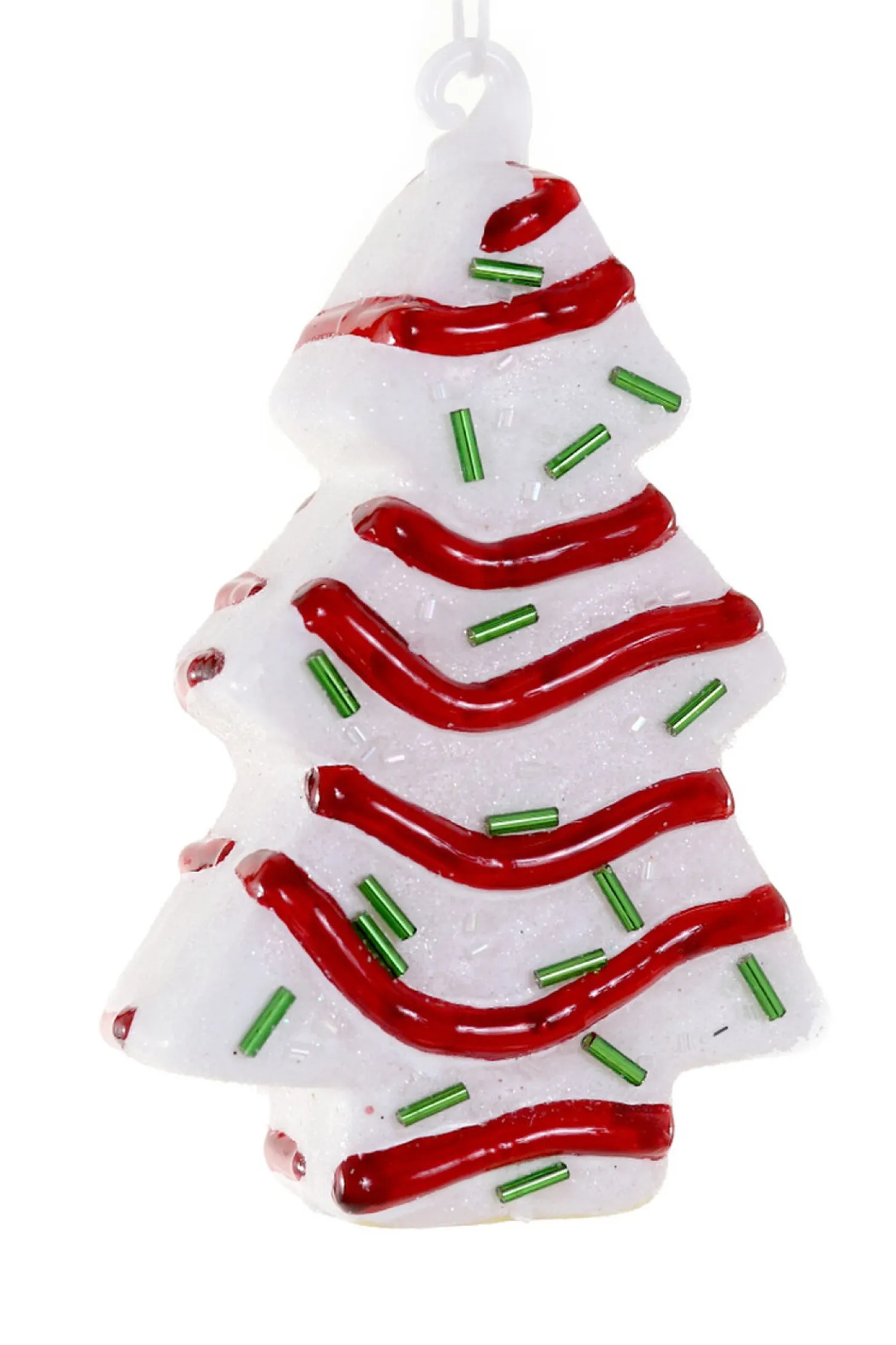 Sale The Jolly Christmas Shop Cody Foster 4.5" Christmas Tree Cake Glass Christmas Ornament GO-8388