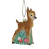 Sale The Jolly Christmas Shop Cody Foster 4" Kitsch Deer Glass Christmas Ornament GO-4057