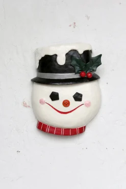 Hot The Jolly Christmas Shop Cody Foster 21" Large Vintage Frosty Christmas Wall Decor CD-1918