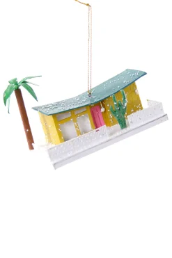 Best The Jolly Christmas Shop Cody Foster 5" Palm Springs Mid Century Modern House Christmas Ornament CD-1601