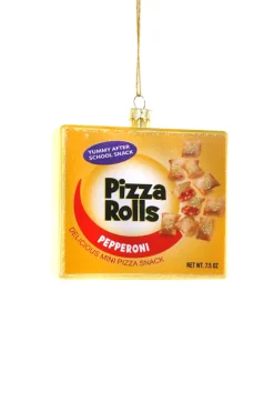 Outlet The Jolly Christmas Shop Cody Foster 3.75" Pizza Rolls Glass Christmas Ornament GO-8874