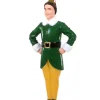 The Jolly Christmas Shop Cody Foster 7" Santa's Helper Buddy The Elf Glass Christmas Ornament GO-8728-S