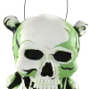 Best The Jolly Christmas Shop Cody Foster 10" Vintage Inspired Skull With Cross Bones Halloween Candy Bucket PM-265