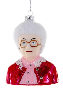 Discount The Jolly Christmas Shop Cody Foster Set Of 4 The Golden Girls Glass Christmas Ornaments GO-6656-GG