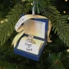Clearance The Jolly Christmas Shop Couples Engagement Ring In A Box Personalized Christmas Ornament