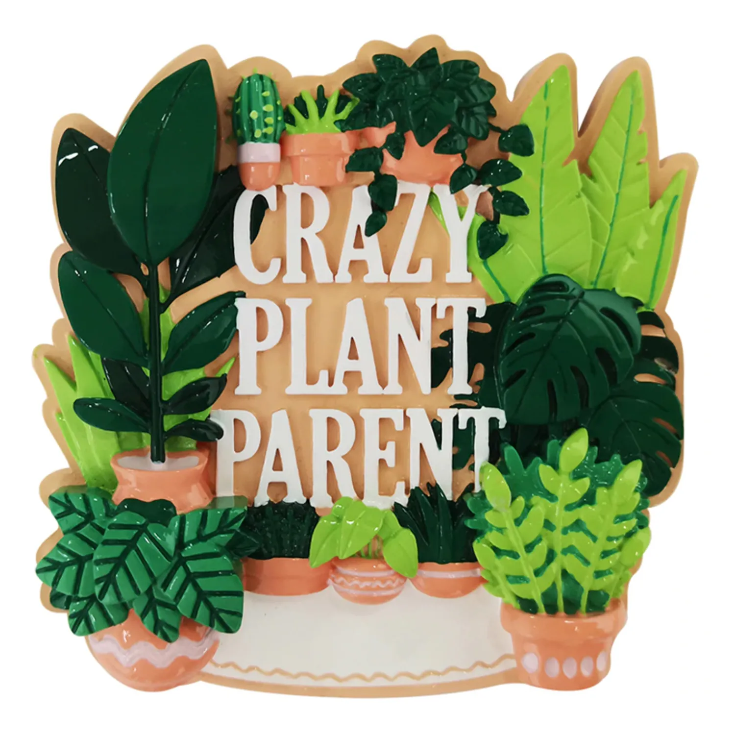 Best The Jolly Christmas Shop Crazy Plant Parent House Plants Personalized Christmas Ornament OR2288