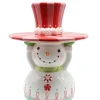 Best The Jolly Christmas Shop December Diamonds 20" Candy Snowman Server Christmas Decoration 29-29303