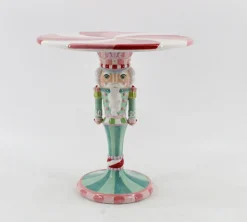 Discount The Jolly Christmas Shop December Diamonds 11" Nutcracker Dessert Server Christmas Decoration 29-29304