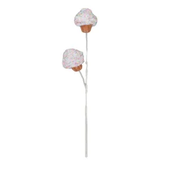 Best The Jolly Christmas Shop December Diamonds 25" White, Blue, Or Pink Cupcake Christmas Tree Pick
