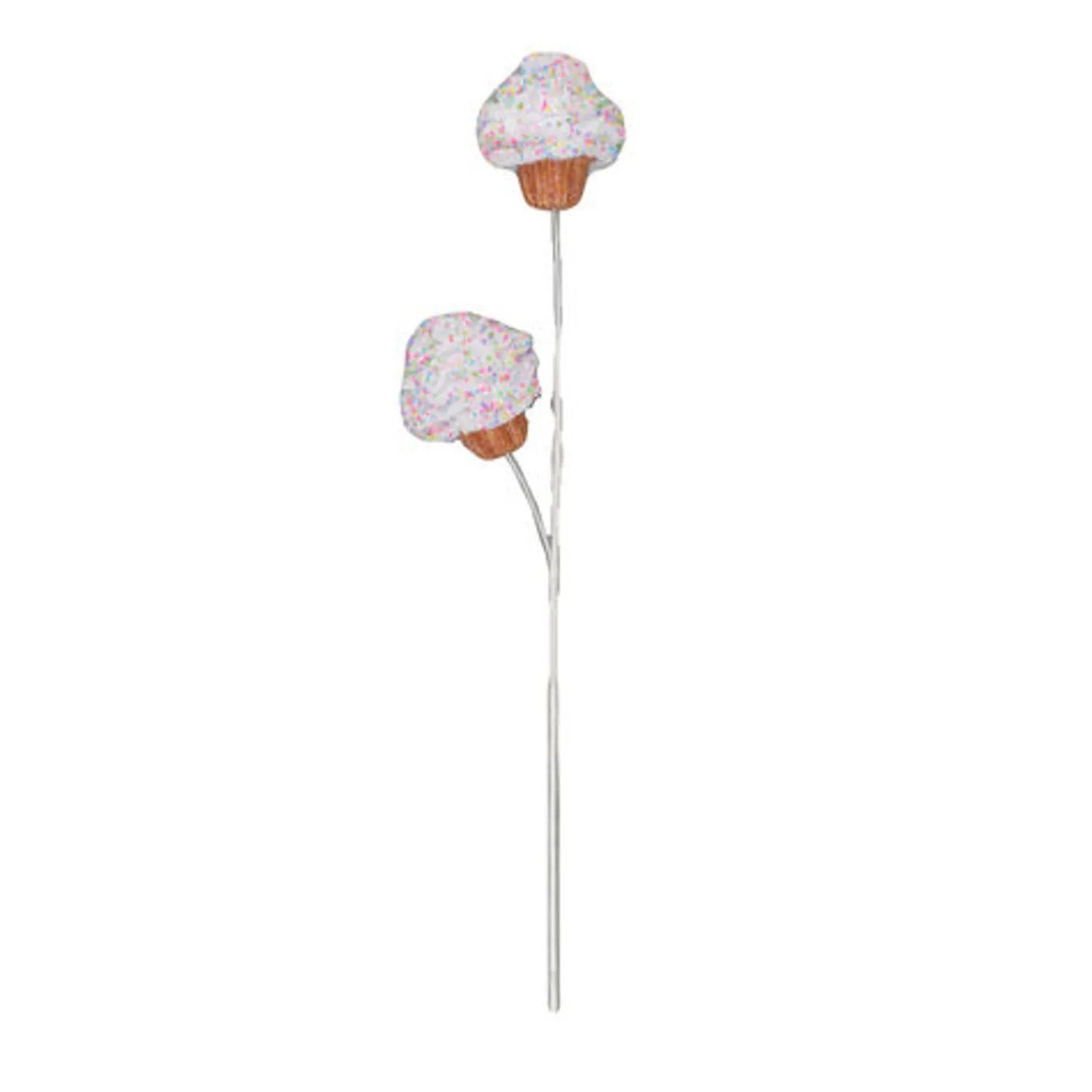 Best The Jolly Christmas Shop December Diamonds 25" White, Blue, Or Pink Cupcake Christmas Tree Pick