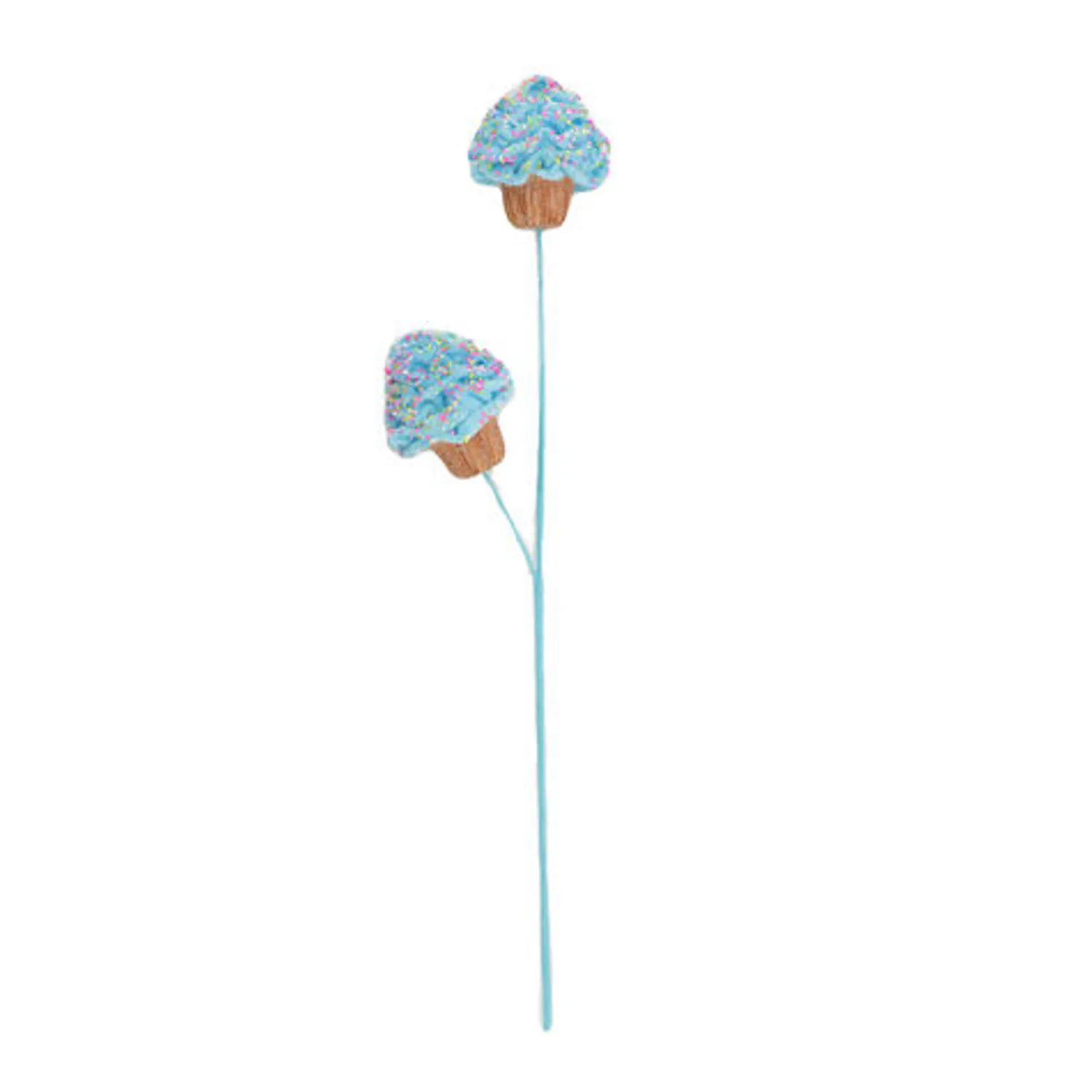 Best The Jolly Christmas Shop December Diamonds 25" White, Blue, Or Pink Cupcake Christmas Tree Pick