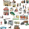 Discount The Jolly Christmas Shop Department 56 Christmas Vacation Village 29 PC 2024 Mega Set With EXCLUSIVE Snots On The Run Figure