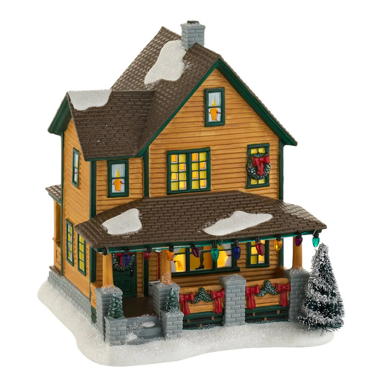 Hot The Jolly Christmas Shop Department 56 A Christmas Story Village Ralphie's House 4029245