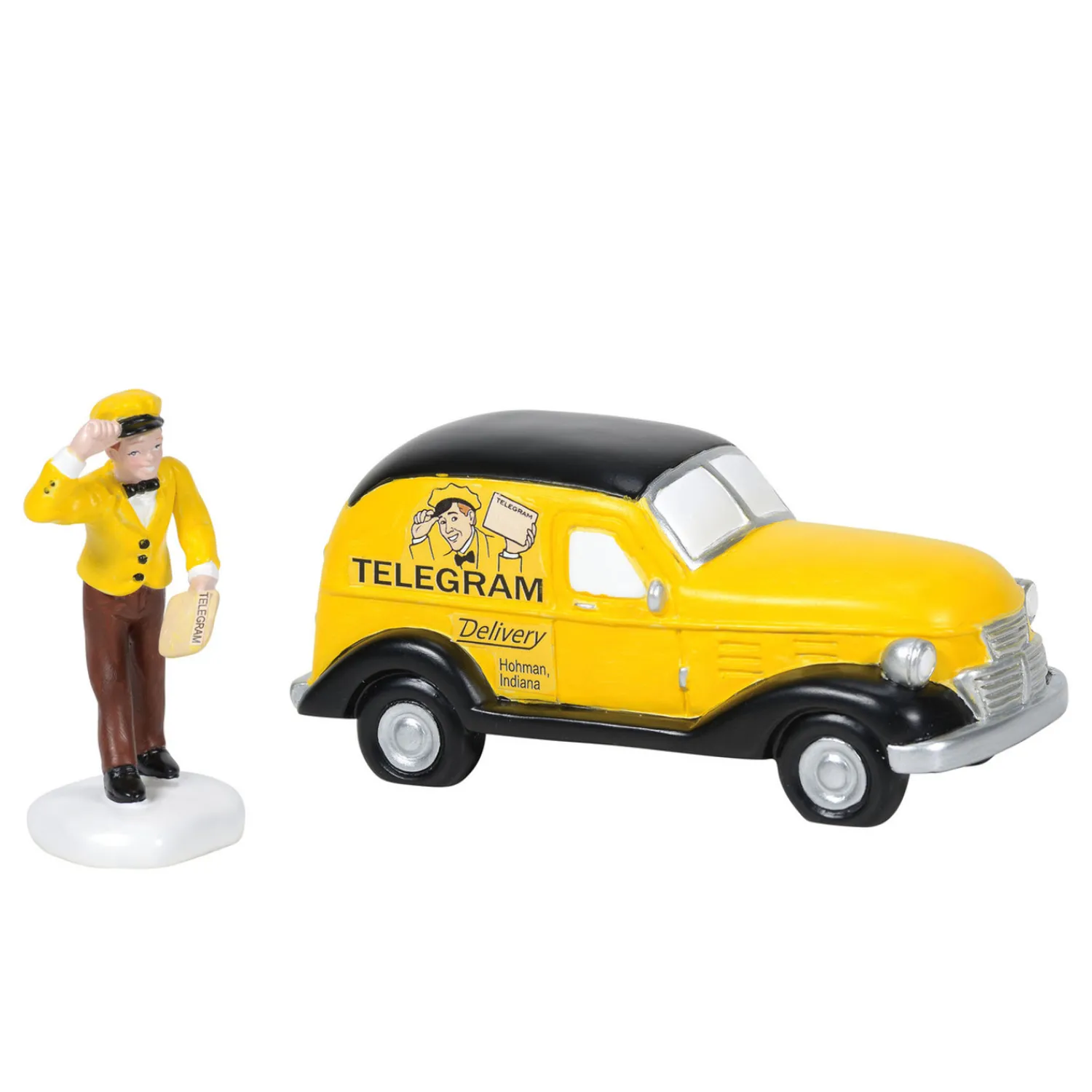 Sale The Jolly Christmas Shop Department 56 A Christmas Story Village Old Man's Telegram Delivered Figure 6005577