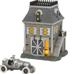 New The Jolly Christmas Shop Department 56 Addams Family Midyear Set Carriage House And Thrill Seeking With Fester 2 Piece Set 6004825SET