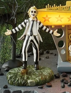 Online The Jolly Christmas Shop Department 56 Beetlejuice Village Say It Three Times... Figure 6014735