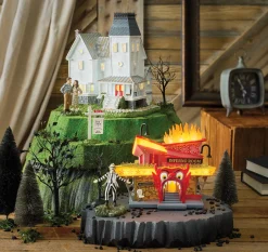 Sale The Jolly Christmas Shop Department 56 Beetlejuice Village 2024 4 Pc Set
