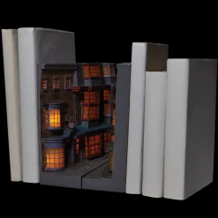 Online The Jolly Christmas Shop Department 56 Diagon Alley Light Up Bookend 6008334
