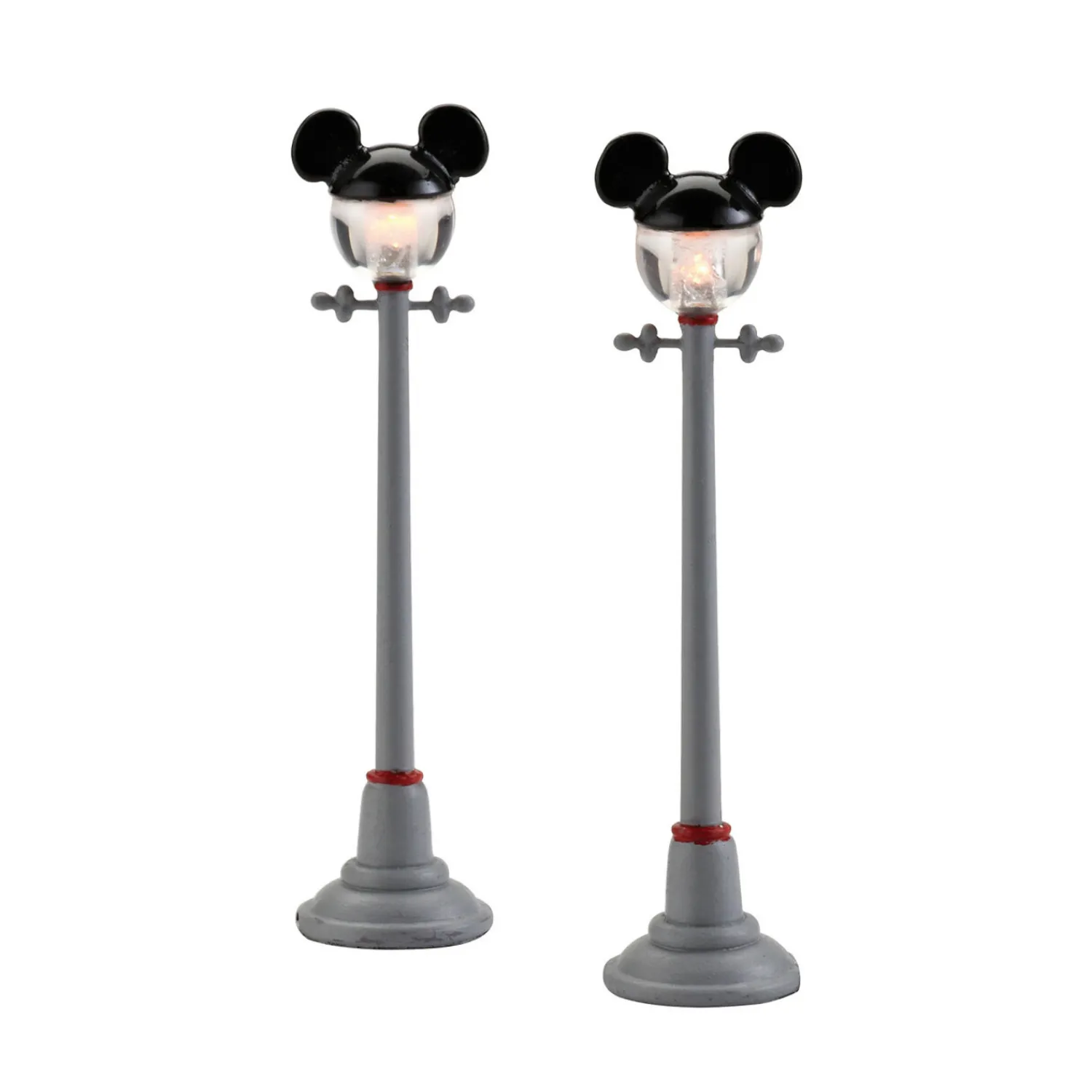 Outlet The Jolly Christmas Shop Department 56 Disney Christmas Village Mickey Street Lights 4028302