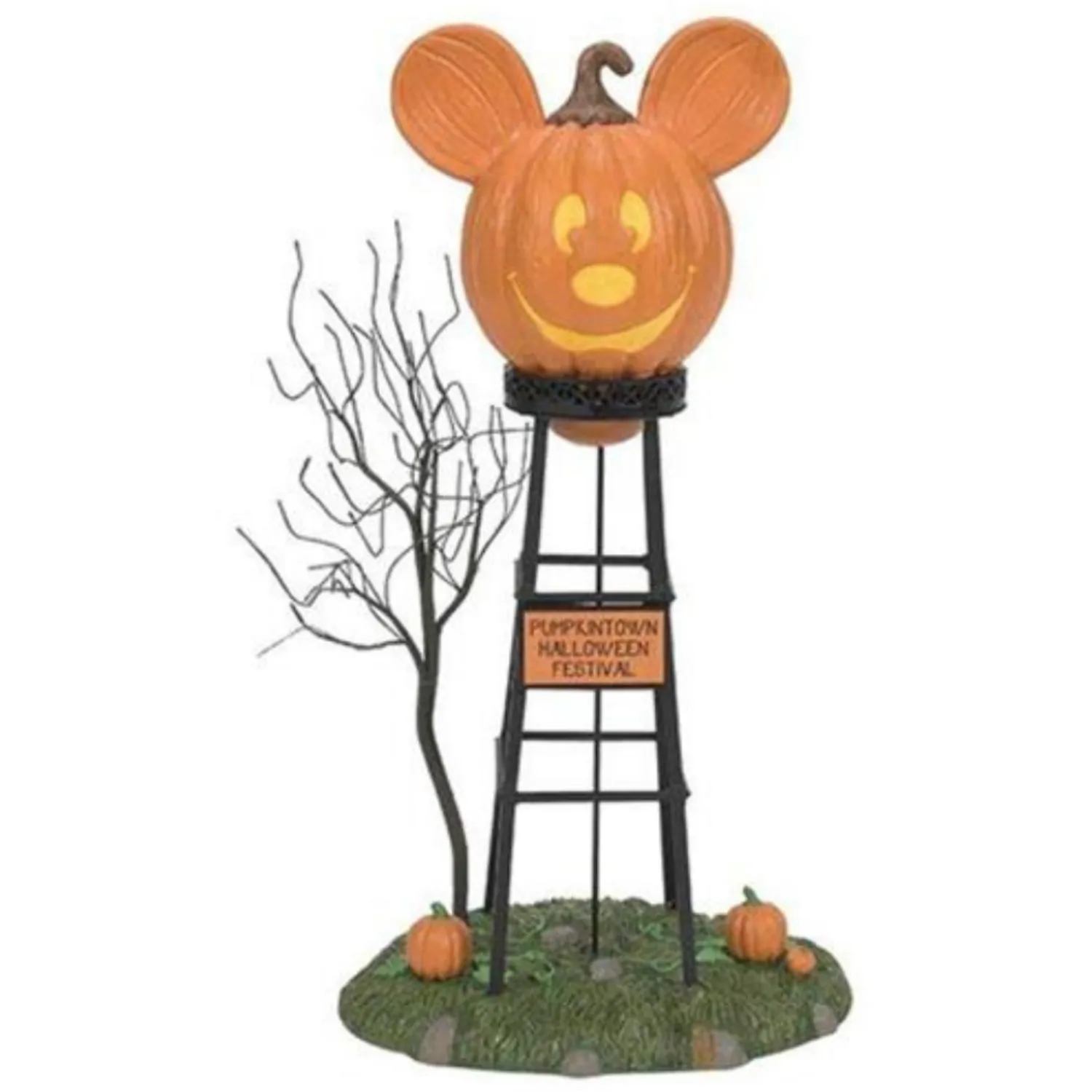 Outlet The Jolly Christmas Shop Department 56 Disney Mickey's Pumpkintown Water Tower 6012312